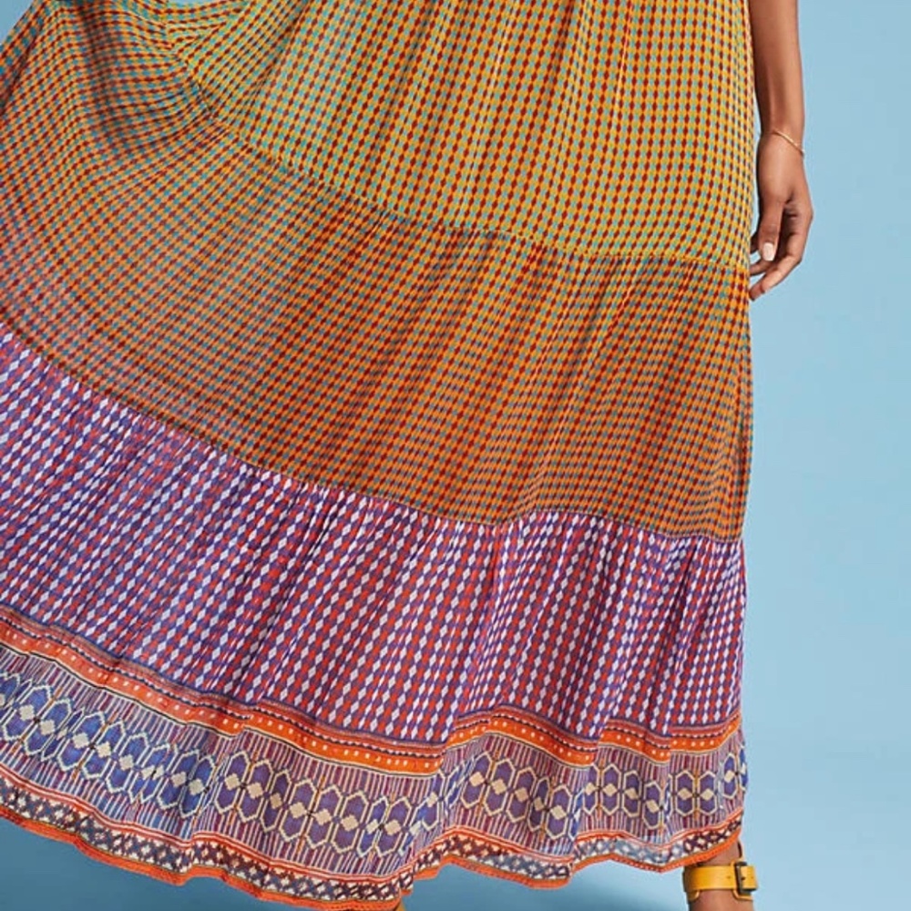 Tanvi Kedia Aelyn Maxi Dress from Anthropologie | Size 10 - Picture 6 of 13